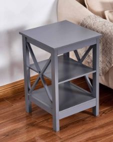 Milton Greens Stars 3-Piece Gray Occasional Table Set-3