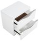 Homelegance® Linea Pearl White Nightstand-4