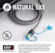 Weber® Genesis E-435 4-Burner Black Freestanding Natural Gas Grill-2