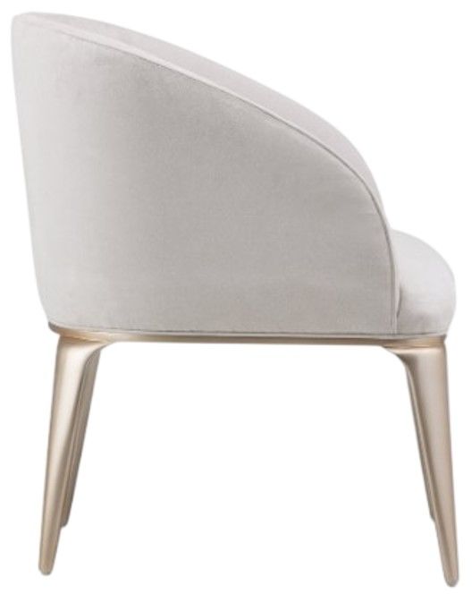 Michael Amini® Malibu Crest Chardonnay Vanity Chair-3