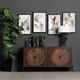 Crestview Collection Origami 4-Piece Wall Art Set-1
