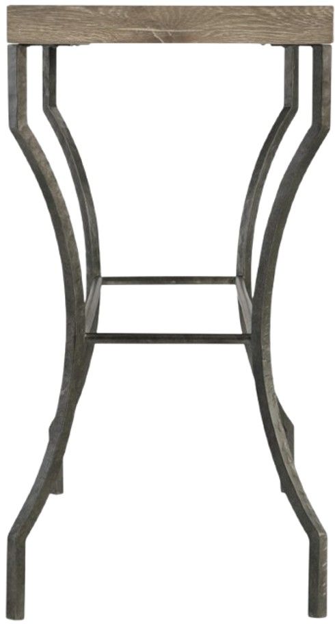 Bernhardt Tribeca Aurum Console Table with Barlow Base-3