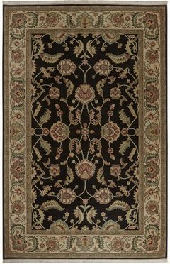 Karastan® Ashara Agra Black 4'x6' Area Rug