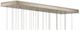 Currey & Company Daze Multi-Drop Antique Brass/Painted Silver/White Pendant Lighting-2