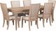Liberty Furniture Haven Hills 7-Piece Camel Beige/Sand Optional Rectangular Dining Table Set-0