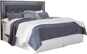 Signature Design by Ashley® Lodanna 4-Piece Gray California King/King Panel Headboard Bed Set-1