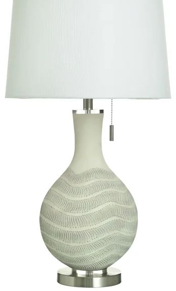 Stylecraft Kos Ivory Table Lamp-1