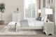Furniture of America® Stella Mia Creamy White Tufted King Panel Bed-4