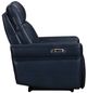 Parker House® Bradford Steamboat Marine Power Zero Gravity Leather Recliner with Power Headrest-4