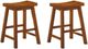 Homelegance® Saddleback Oak Counter Height Stool-2