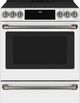 Café™ Brushed Black Front Control Induction Knobs and Handle Kit-3