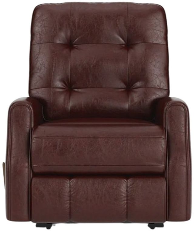 Flexsteel® Customizable Devon Leather Manual Recliner-1