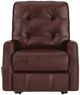 Flexsteel® Customizable Devon Leather Manual Recliner-1