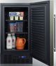 Summit® 2.7 Cu. Ft Black Stainless Steel Under the Counter Refrigerator-3
