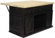 American Heartland Manufacturing Rustic Pastoral Flip-Up Kitchen Island-0