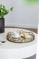 A & B Home Valentina Gold Medium Decorative Tray-4