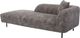 Moe's Home Collection Deleuze Black Chaise-0