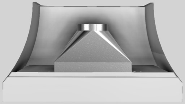 Vent-A-Hood® Designer Series 54" Stainless Steel Wall Mounted Range Hood-3