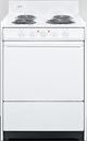 Summit® 24" White Freestanding Electric Range-0