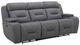 Liberty Furniture Chapman Aline Blue Gray Leather Power Reclining Sofa-0