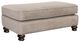 American Wholesale Furniture Freemont Pewter Ottoman-0