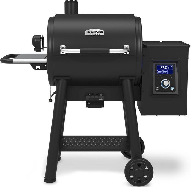 Broil King® Regal™ 400 Pro 26" Black Freestanding Wood Pellet Grill