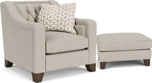 Flexsteel® Sullivan Silver Driftwood Chair-3