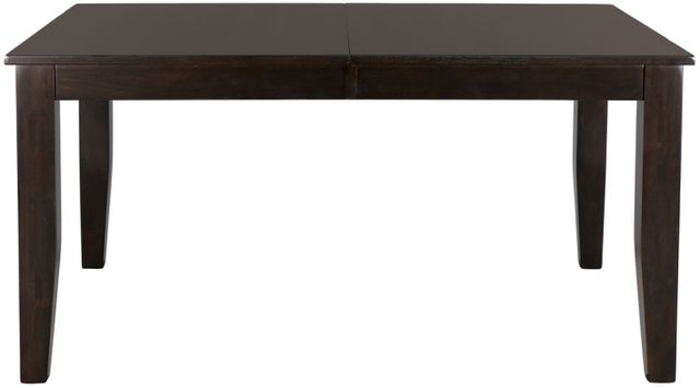 Mazin Furniture Crown Point 7-Piece Warm Merlot Dining Table and Chair Set-1