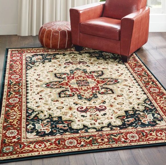 Oriental Weavers™ Kashan 5'x8' Style 1 Area Rug-1