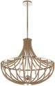 Uttermost® Lovelock Brown/Nickel 4-Light Pendant-3
