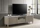 Crown Mark Britany Driftwood/White TV Stand-1