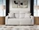 Signature Design by Ashley® ModMax II 2-Piece Stone Power Reclining Loveseat-1