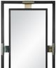 Century® Corso Black Cerused Floor Mirror-1