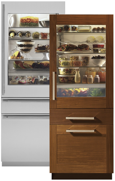 Monogram® 14.31 Cu. Ft. Fully Integrated Glass-Door Refrigerator