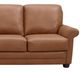 Leather Italia™ Savino Tripoli Saddle Toffee Sofa-2