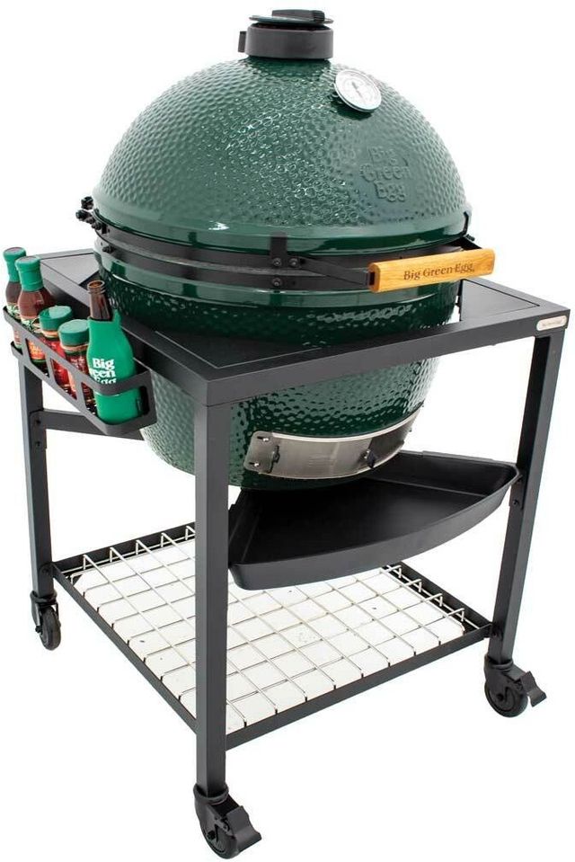 Big Green Egg® Black Steel 3-Piece Grill Utensil-1