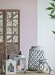 A & B Home Gray Lantern with Oval Cut-Out Design-5