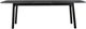 Armen Living Holland Black Brushed Extendable Rectangle Dining Table-1