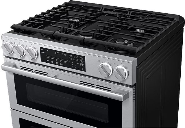 Samsung 30" Silver Slide-In Gas Range with Air Fry Max-4