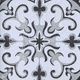 Olliix by Madison Park Montage 3 Black/White Printed Distressed Tile Pattern Decorative Box Wall Art Set-1