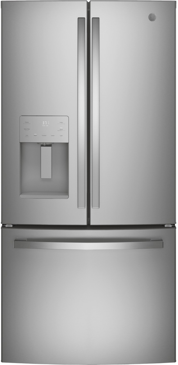GE® 33 in. 17.5 Cu. Ft. Fingerprint Resistant Stainless