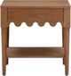 TOV Furniture Oodle Walnut Nightstand with Drawer-3
