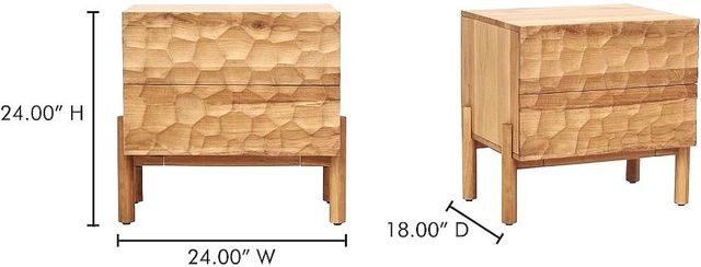 Moe's Home Collection Misaki Natural Nightstand-3