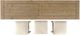 Jofran Inc. Carlyle Crossing 4-Piece Beige/Brown Counter Table Set-2