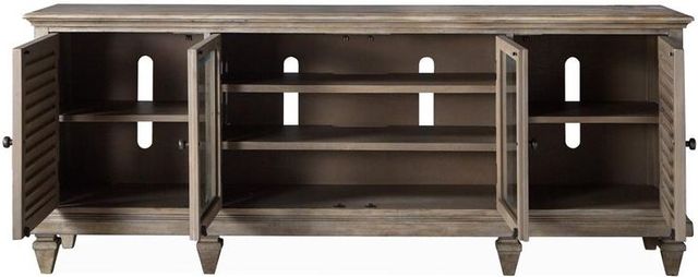 Magnussen Home® Lancaster Dovetail Grey Large Console-2