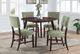 New Classic® Home Furnishings Tioga 5-Piece Brown Cherry/Green Dining Set-1
