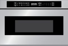 Fulgor® Milano Distinto 1.2 Cu. Ft. Stainless Steel 1.2 Cu. Ft. Drawer Microwave