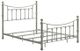 Bernards Easton Grey Queen Metal Bed-1