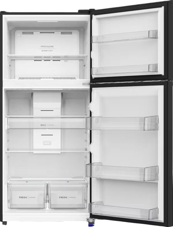 Frigidaire® 30" 21.6 Cu. Ft. Black Freestanding Garage Ready Top Freezer Refrigerator-2
