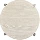 Magnussen Home® Jennings Edgecomb Grey/Weathered Antique Nickel Round Accent Table-4